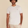 Homme Vicomte A T-Shirts^T-shirt Col Rond à Rayures