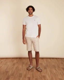 Homme Vicomte A T-Shirts^T-shirt Col Rond à Rayures