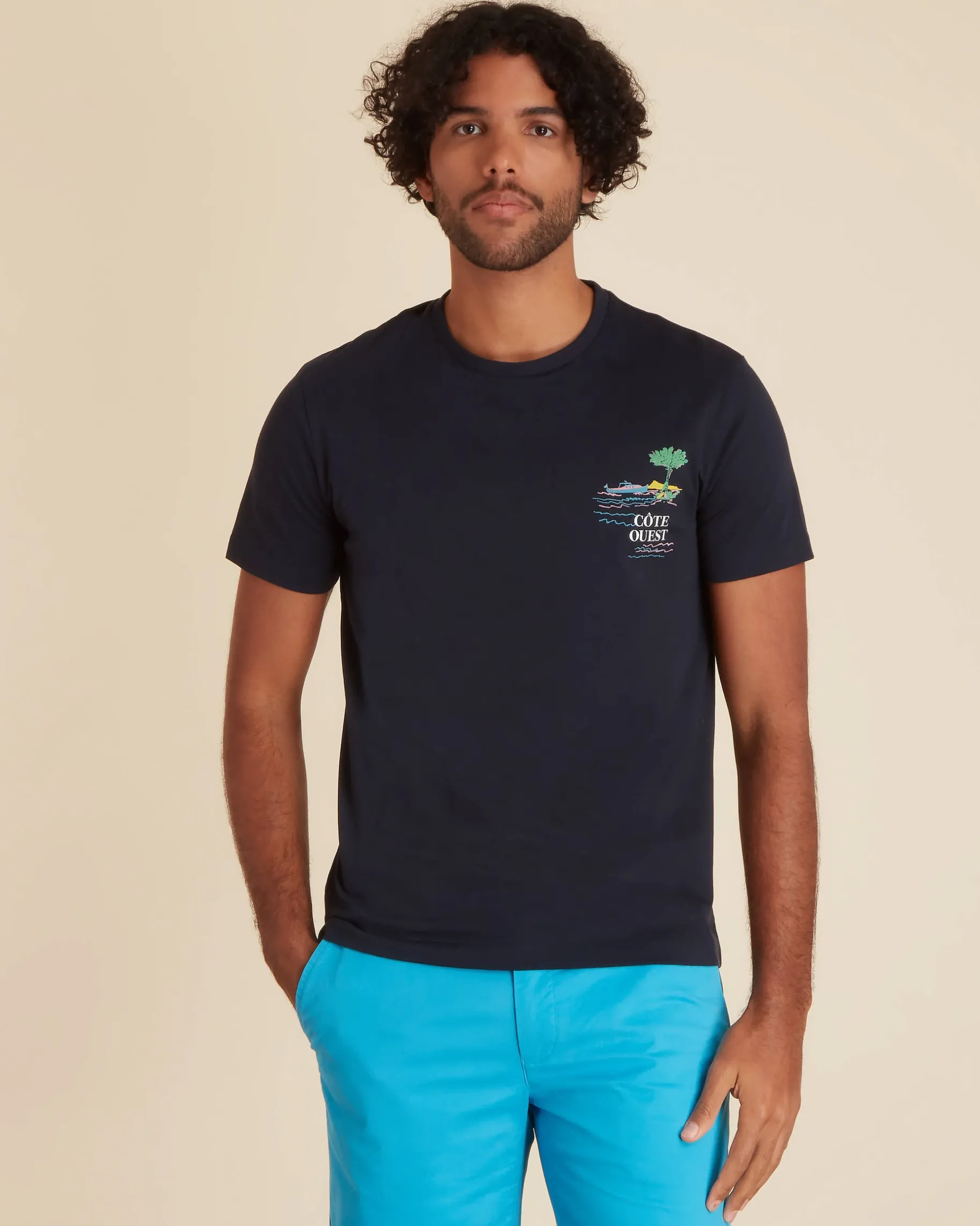 Homme Vicomte A T-Shirts^T-shirt Col Rond Artwork