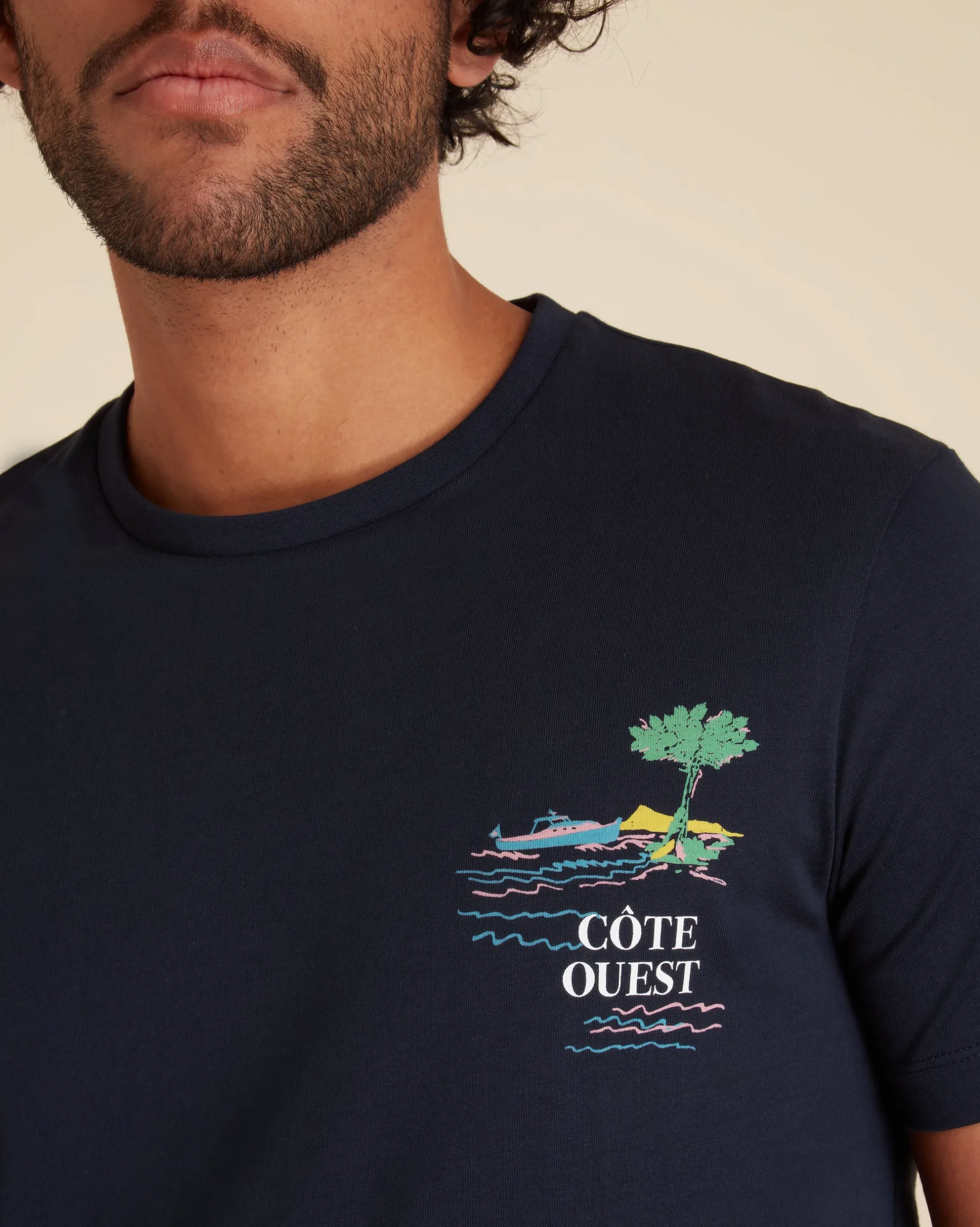 Homme Vicomte A T-Shirts^T-shirt Col Rond Artwork