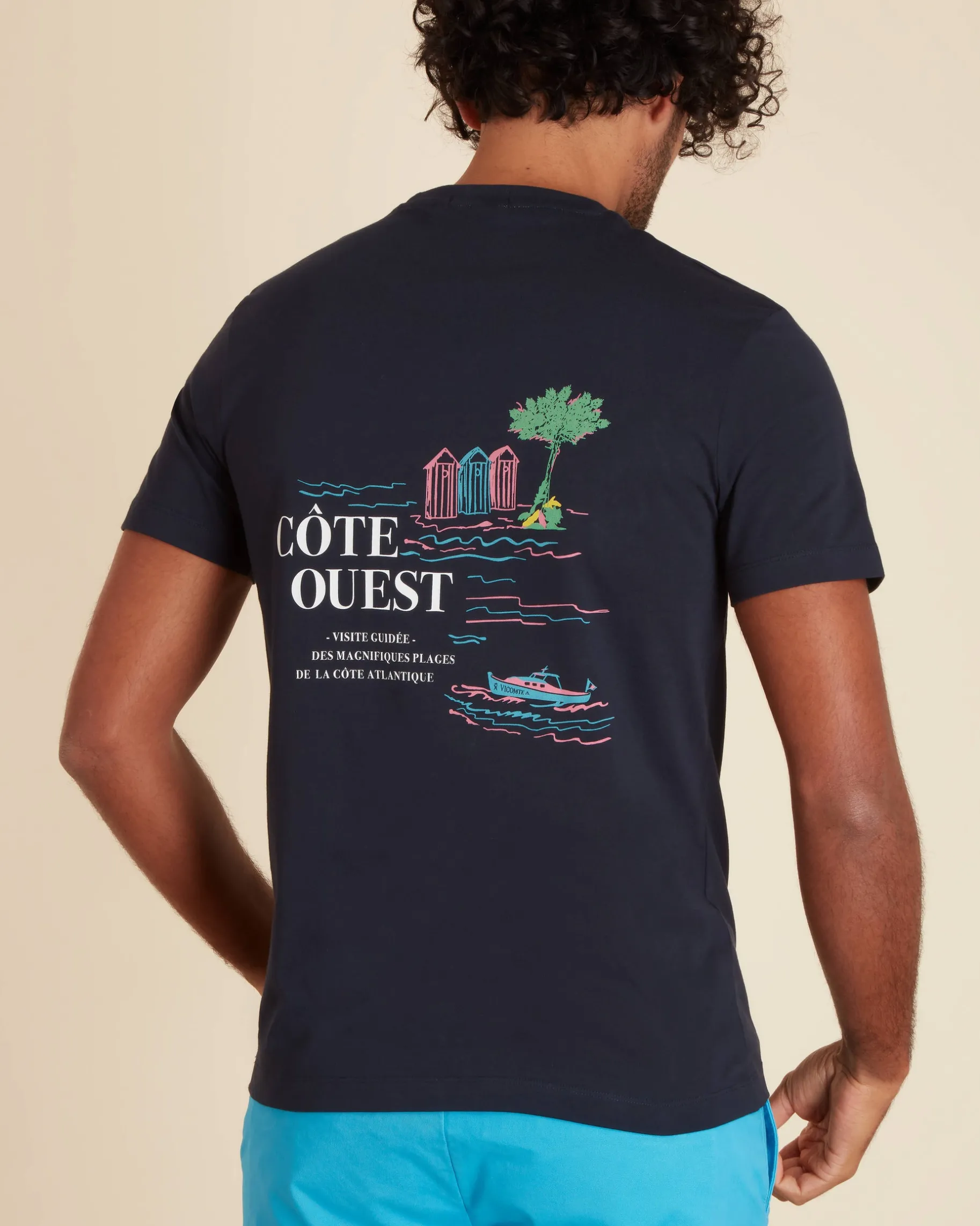 Homme Vicomte A T-Shirts^T-shirt Col Rond Artwork