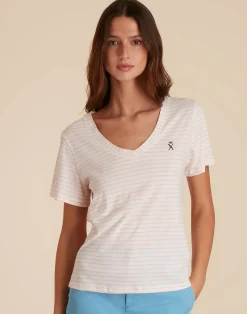 Femme Vicomte A Polos & T-Shirts^T-shirt Col V