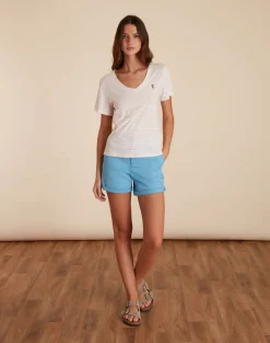 Femme Vicomte A Polos & T-Shirts^T-shirt Col V