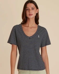 Femme Vicomte A Polos & T-Shirts^T-shirt Col V