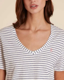 Femme Vicomte A Polos & T-Shirts^T-shirt Col V