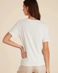 Femme Vicomte A Polos & T-Shirts^T-shirt Col V
