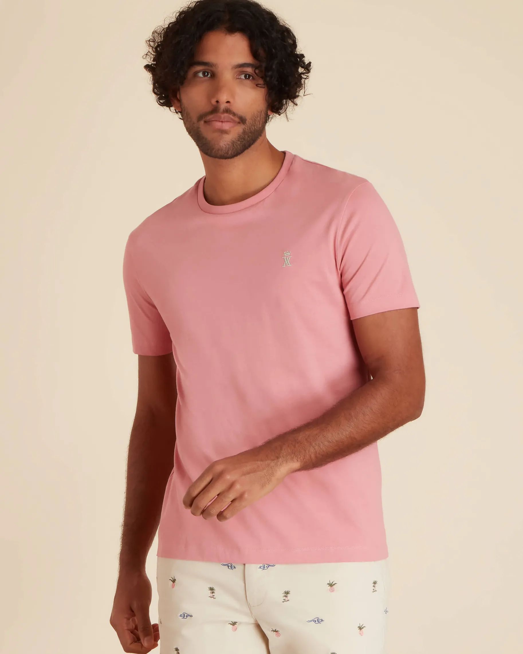 Homme Vicomte A T-Shirts^T-shirt Travis à Col Rond