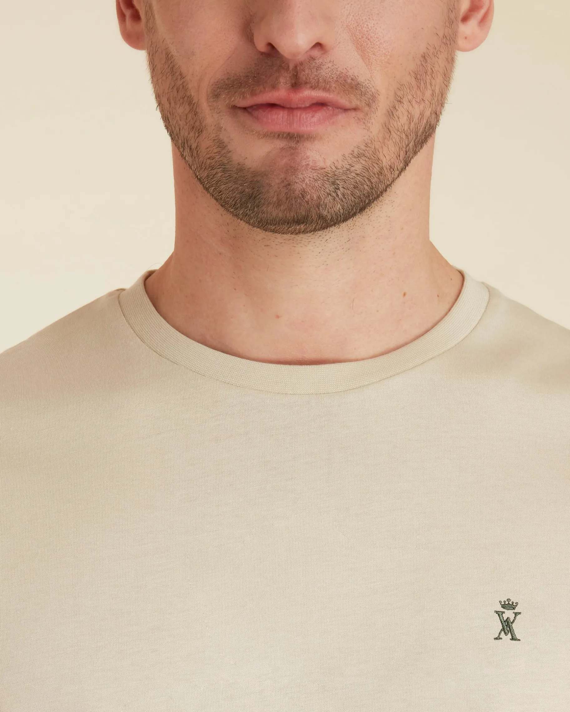 Homme Vicomte A T-Shirts^T-shirt Travis à Col Rond