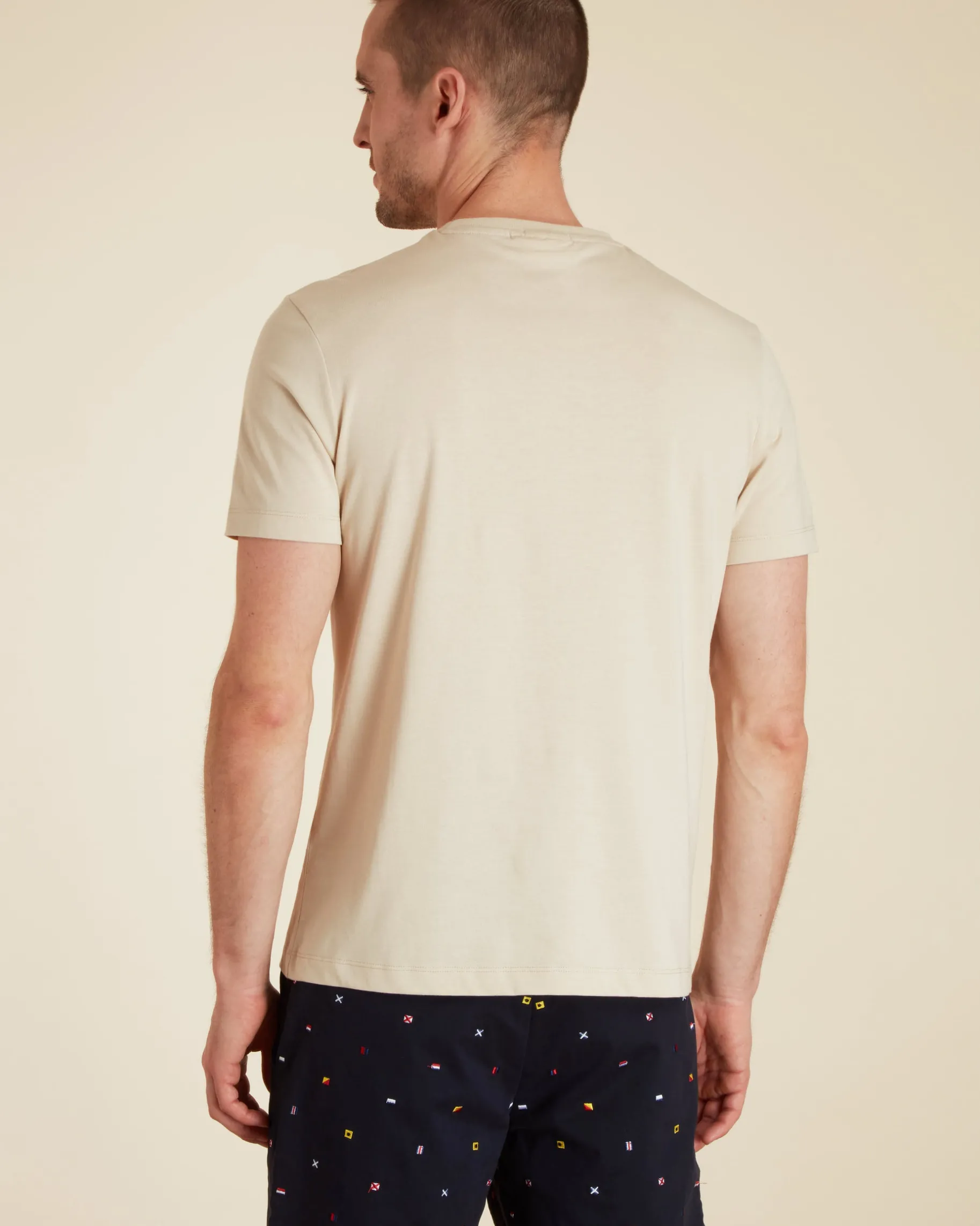 Homme Vicomte A T-Shirts^T-shirt Travis à Col Rond