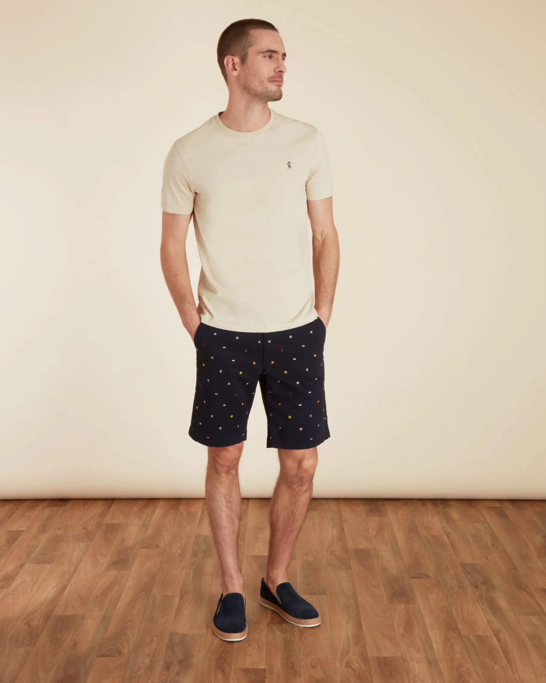 Homme Vicomte A T-Shirts^T-shirt Travis à Col Rond