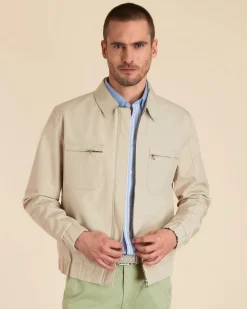Homme Vicomte A Manteaux & Vestes^Veste confort Zippé