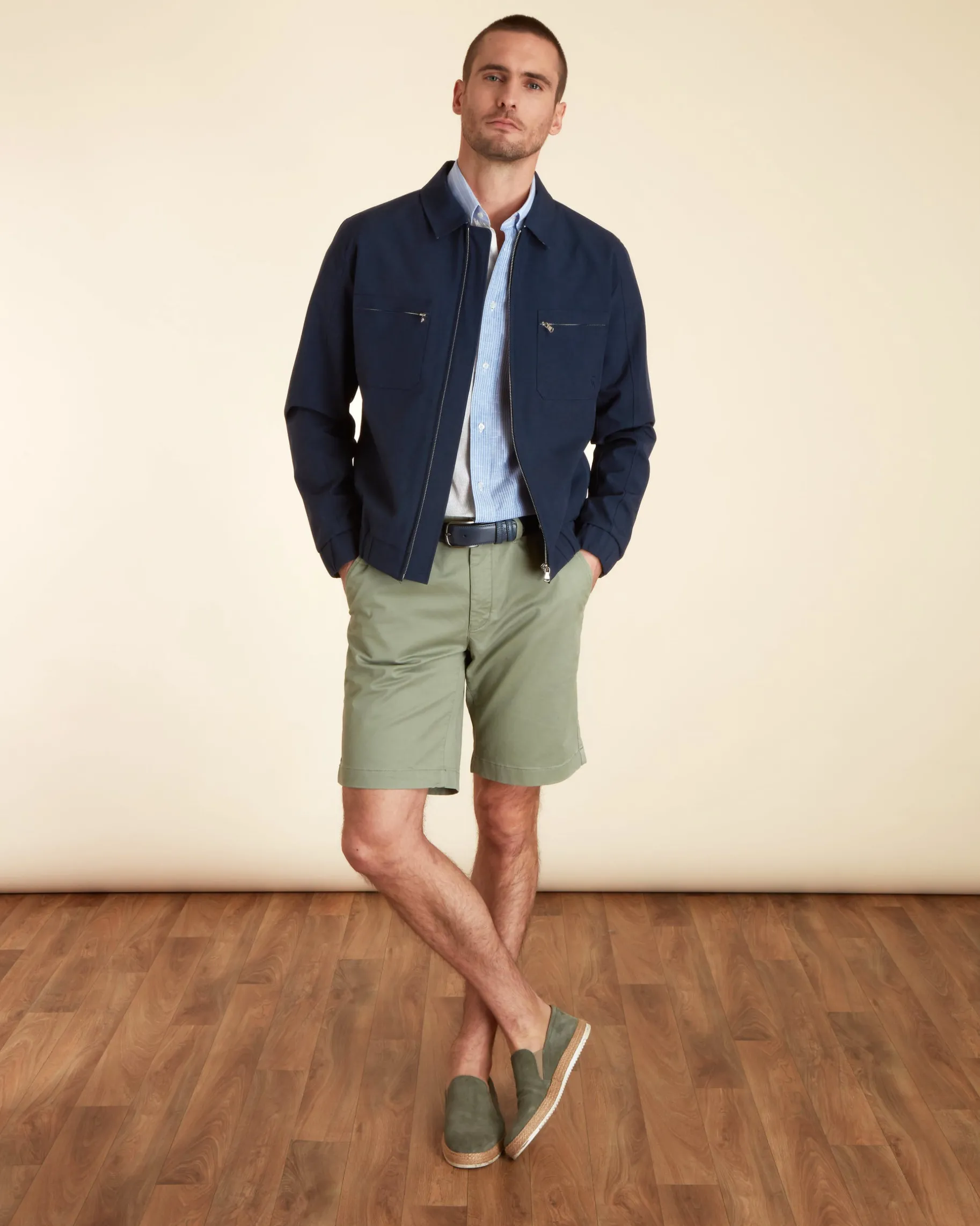 Homme Vicomte A Manteaux & Vestes^Veste confort Zippé