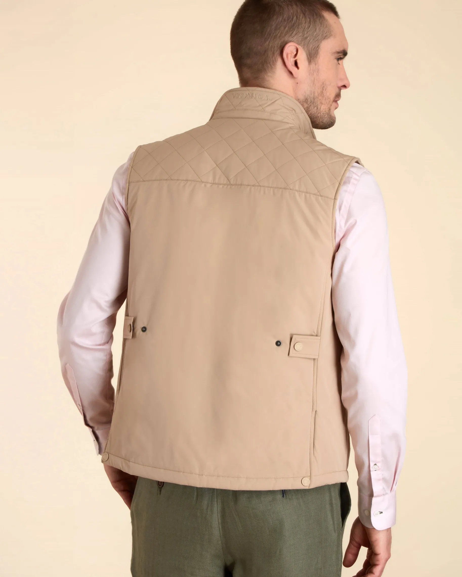 Homme Vicomte A Manteaux & Vestes^Veste Sans Manches